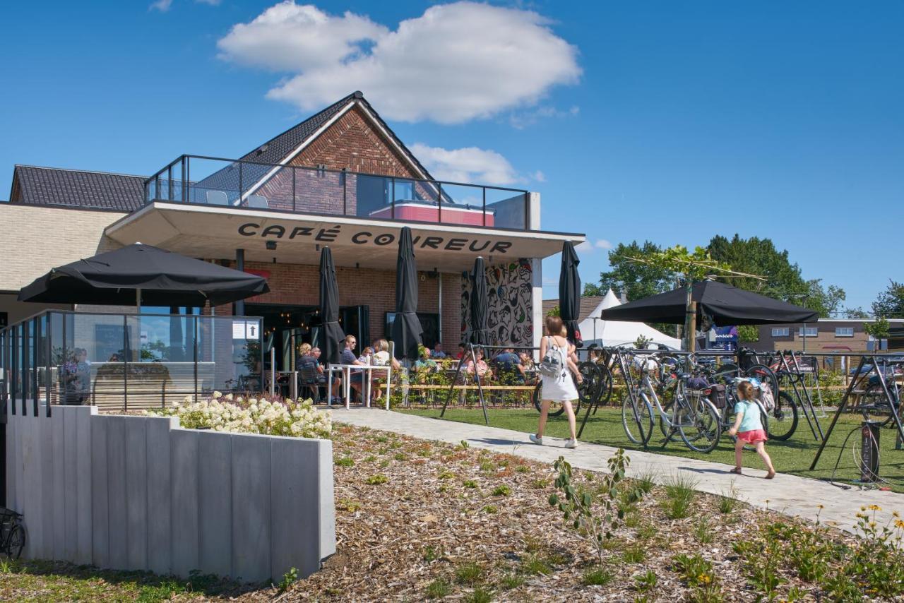 Cafe Coureur Borgloon Hotell Eksteriør bilde